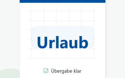 „Das klären wir nach dem Urlaub.“